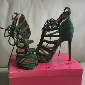 Green heels